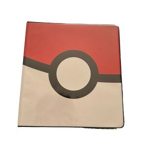 Pokémon Pokeball Binder With Card Storage Pages